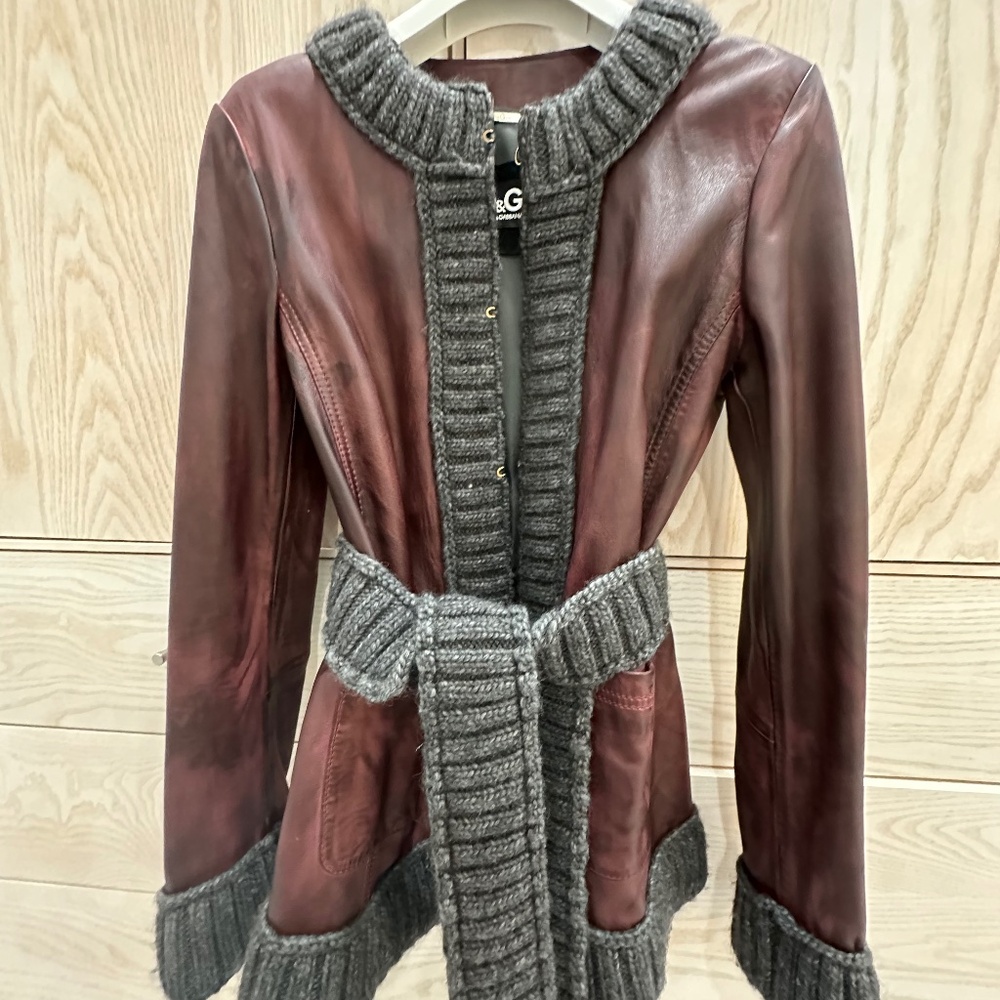 D&G Soft Leather Jacket